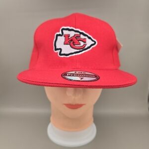 Premium Fits Professional Style Kansas City Chiefs Fitted Hat Size 7